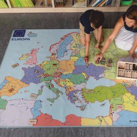 Lernteppich "Europa Blanko"