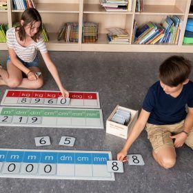 Lernteppich Maßeinheiten „Länge, Fläche, Gewicht”
