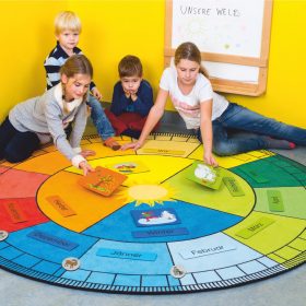 Lernteppich "Jahreskreis Blanko"