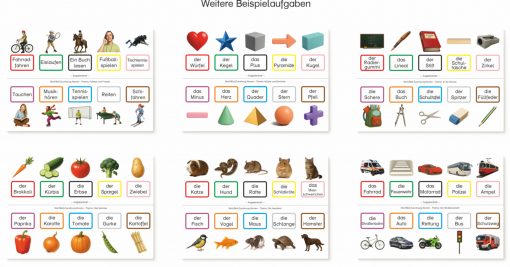 DAZ - Lernspiel 1 Wort / Bild – Bild 3