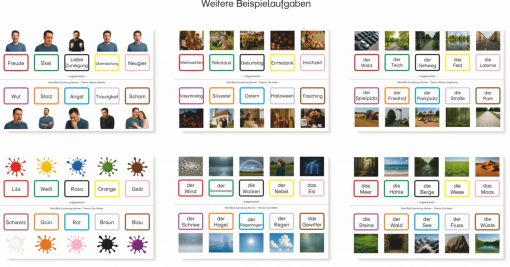 DAZ - Lernspiel 2 Wort / Bild – Bild 3