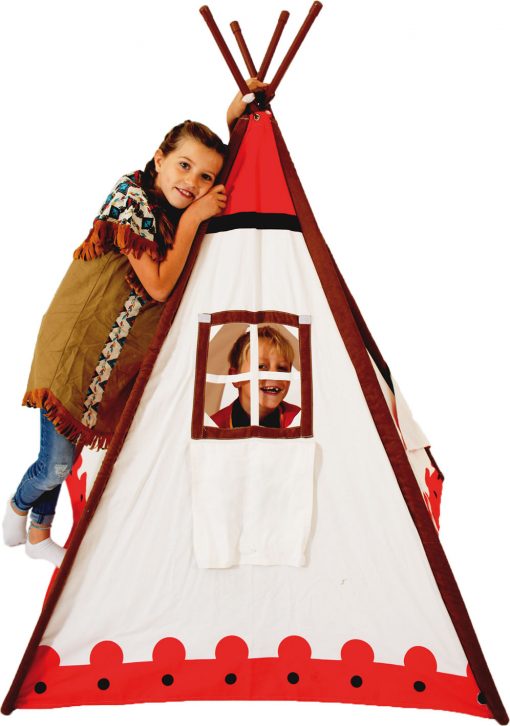 Wigwam / Tipi 4 Seiten mit Fenster – Bild 2