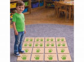 Teppichkärtchen Hände