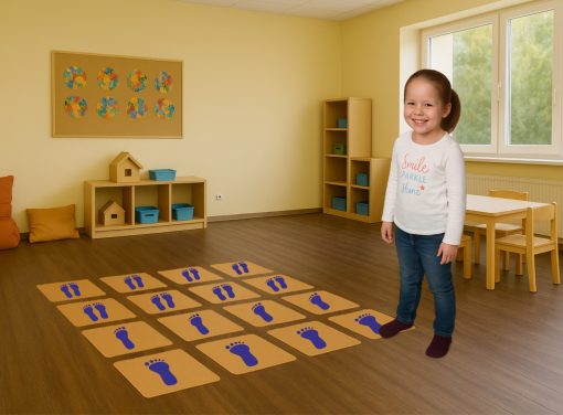 Teppichkärtchen Füße