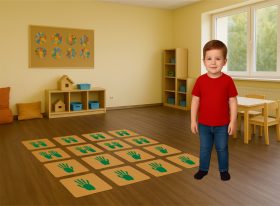 Teppichkärtchen Hände